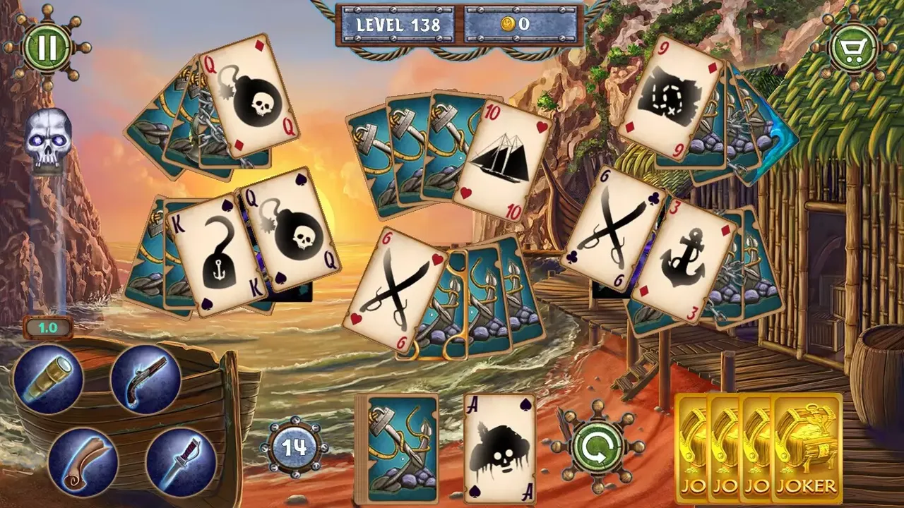 -Pirates Adventure Solitaire-游戏截图-好玩游戏库