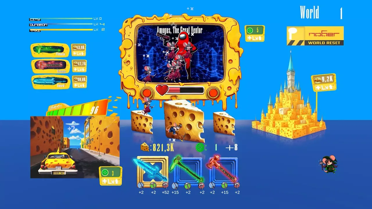 -Cheese Co-op Clicker Simulator-游戏截图-好玩游戏库