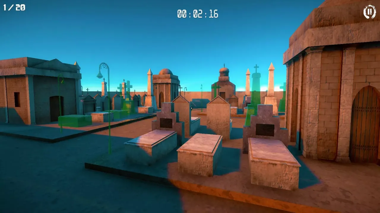 -3D PUZZLE - Colonial Graveyard-游戏截图-好玩游戏库