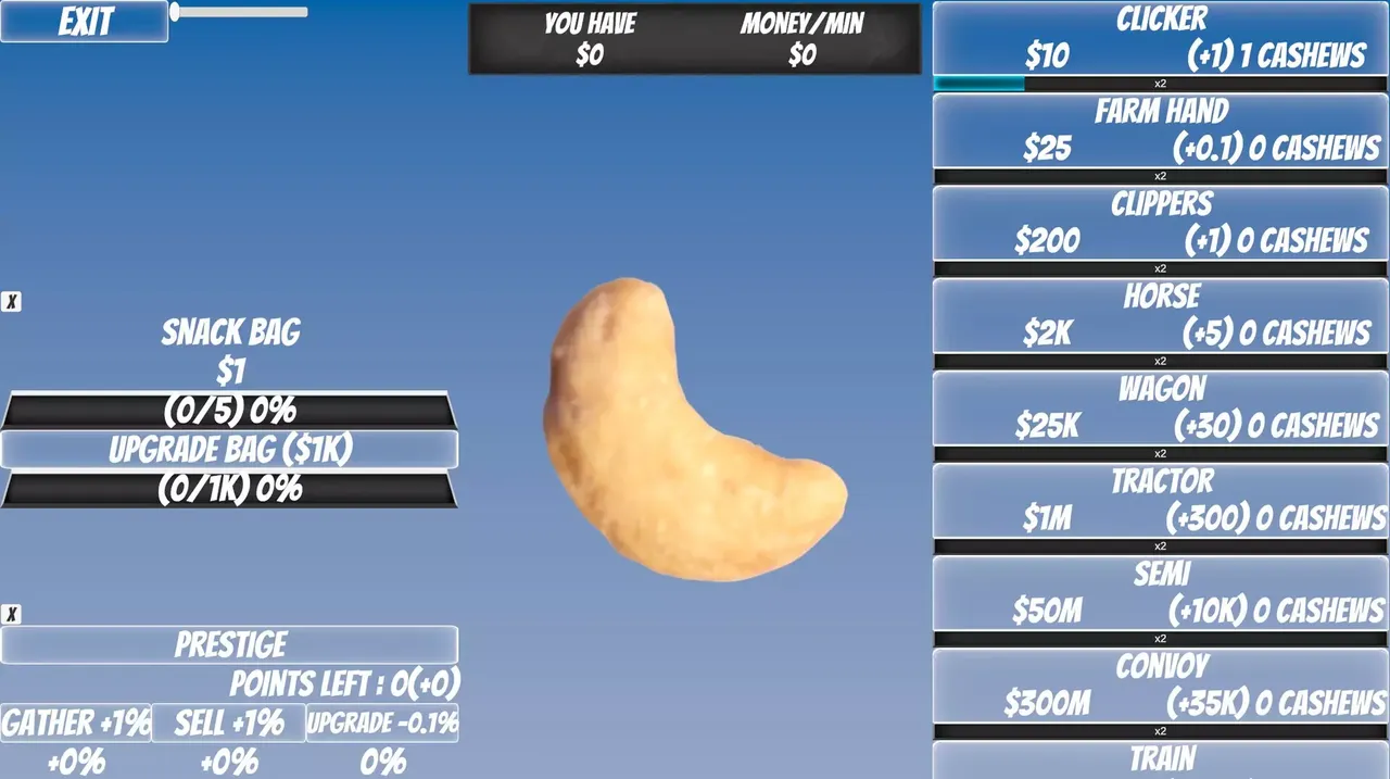 -Cashew Clicker-游戏截图-好玩游戏库