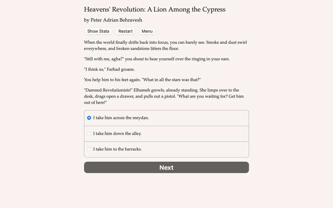 -Heavens' Revolution: A Lion Among the Cypress-游戏截图-好玩游戏库