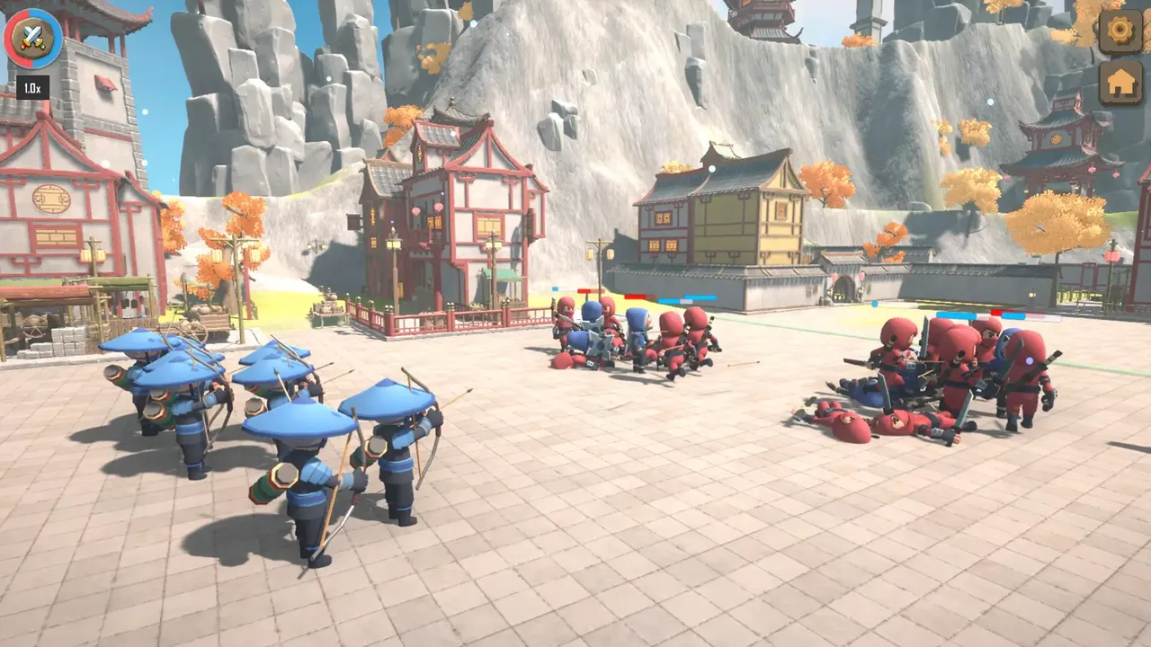 -Ninja Wars: Battle Simulator-游戏截图-好玩游戏库