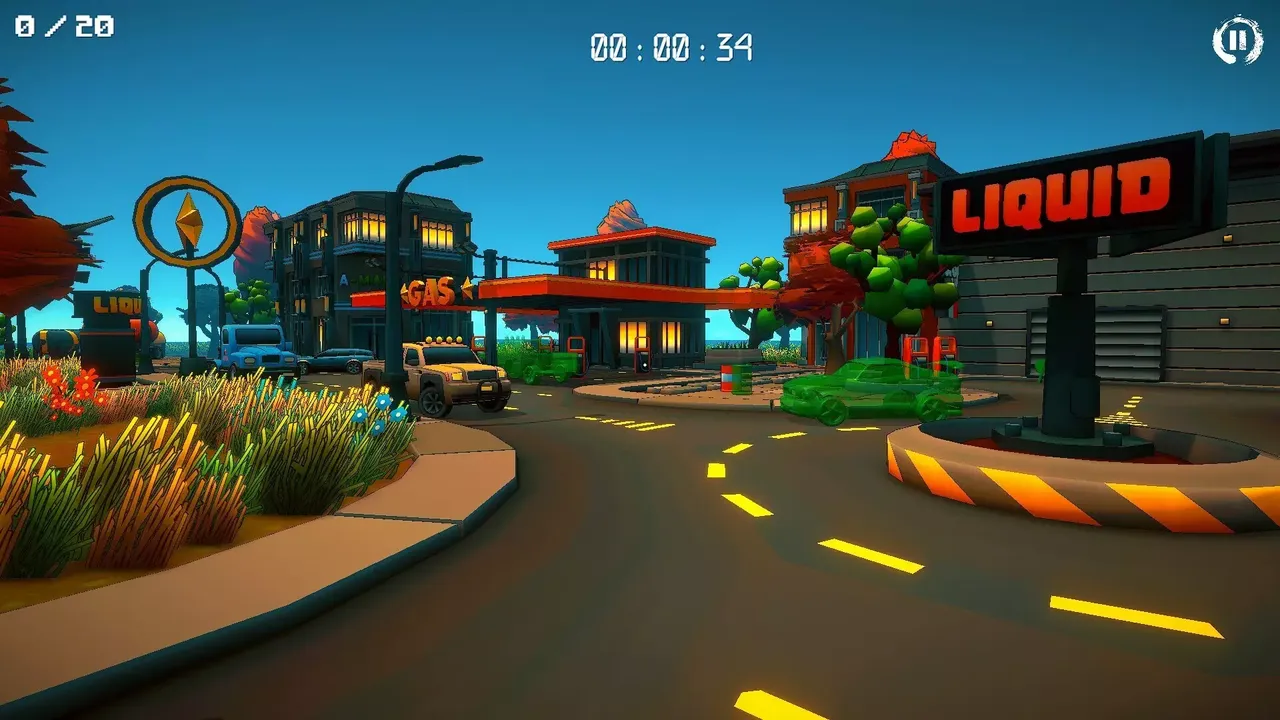 3D PUZZLE – Gas Station