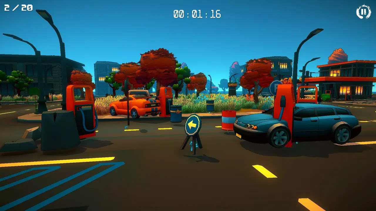 -3D PUZZLE - Gas Station-游戏截图-好玩游戏库