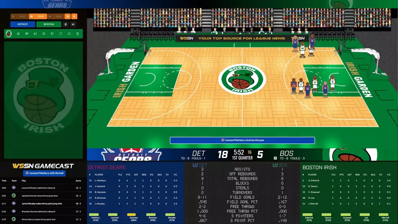 -Draft Day Sports: Pro Basketball 2025-游戏截图-好玩游戏库