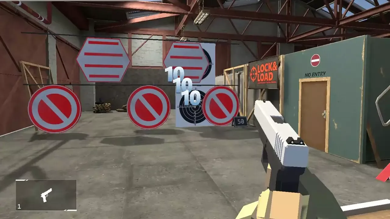 -Aim Trainer - Shooting Range-游戏截图-好玩游戏库