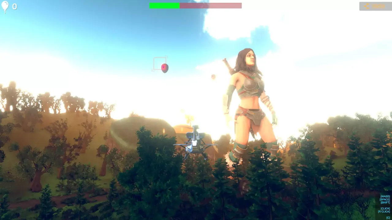 -Save Giant Girl from monsters 2-游戏截图-好玩游戏库