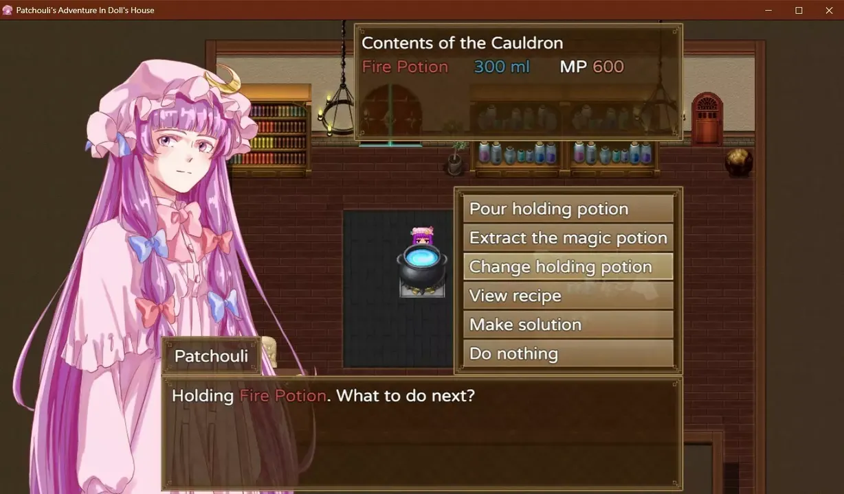 -Patchouli's Adventure In Doll's House-游戏截图-好玩游戏库
