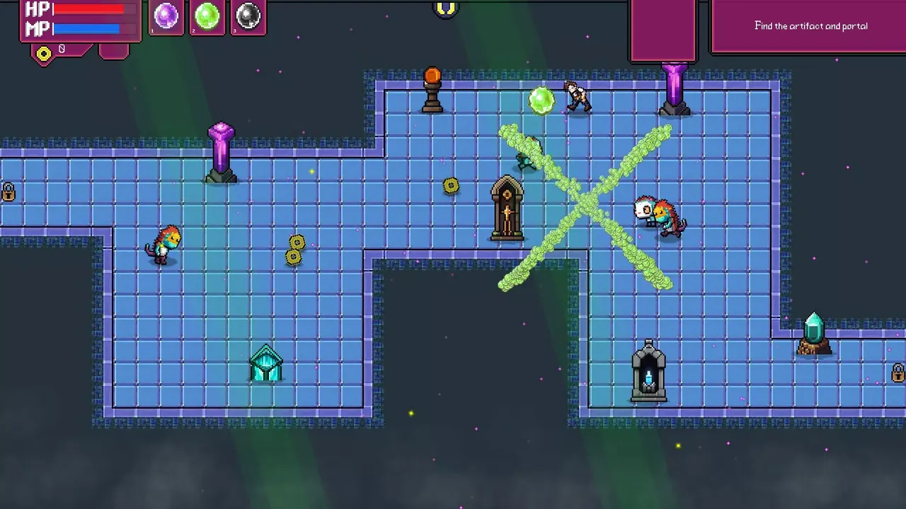Hero’s black dungeon