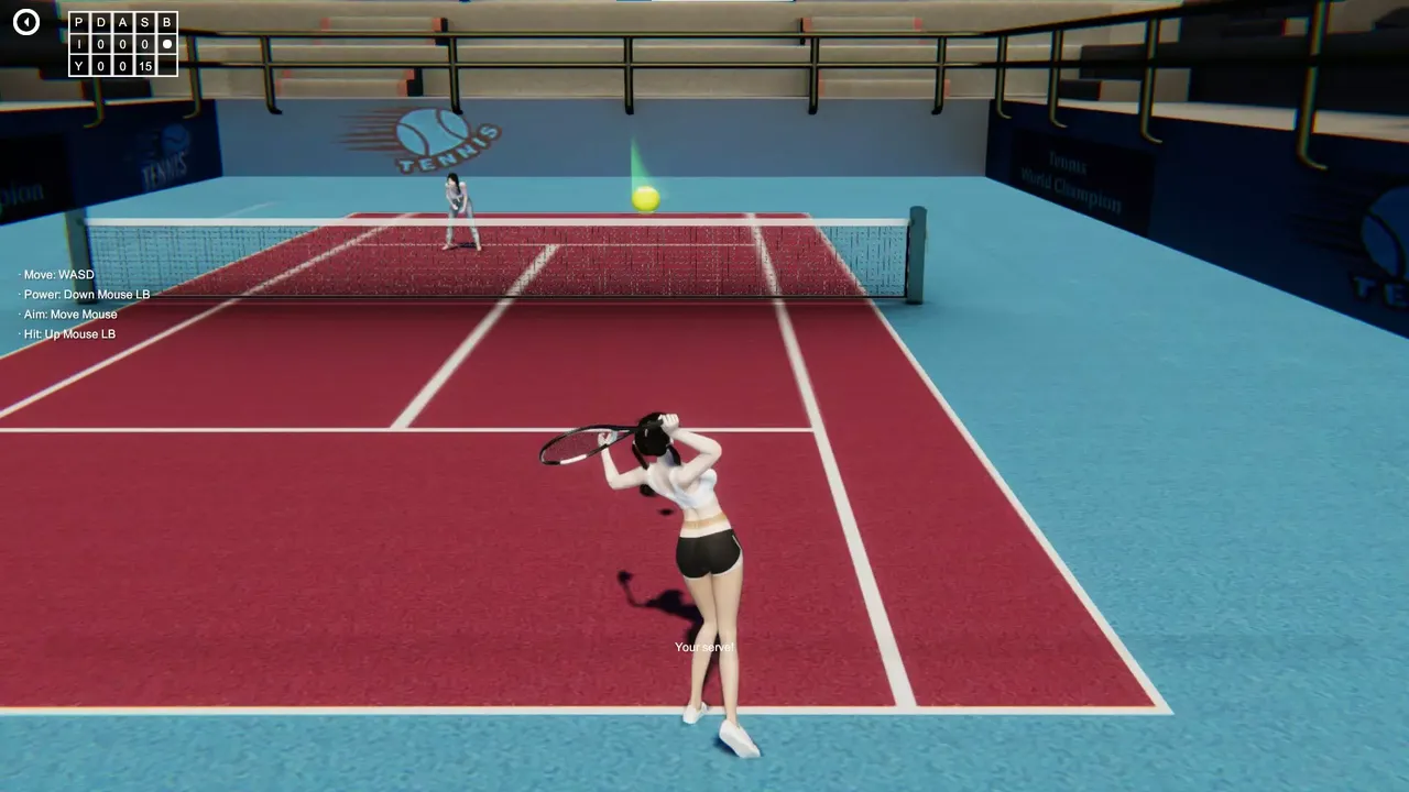 -Tennis Girl-游戏截图-好玩游戏库