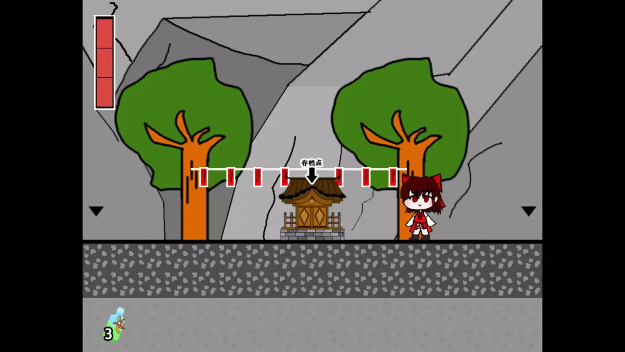 -灵梦的激急击鸡祭 Reimu's Fighting Chicken Festival-游戏截图-好玩游戏库