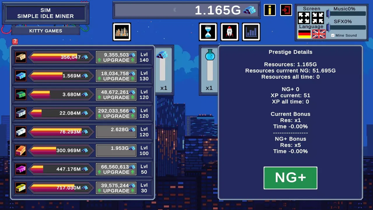 -SIM - Simple Idle Miner-游戏截图-好玩游戏库