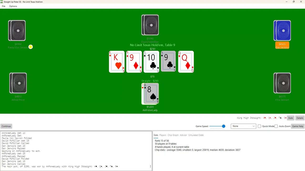 -Straight Up Poker SE-游戏截图-好玩游戏库