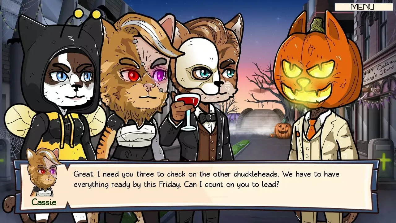 -Furry Shakespeare: To Date Or Not To Date Spooky Cat Girls 2?!-游戏截图-好玩游戏库
