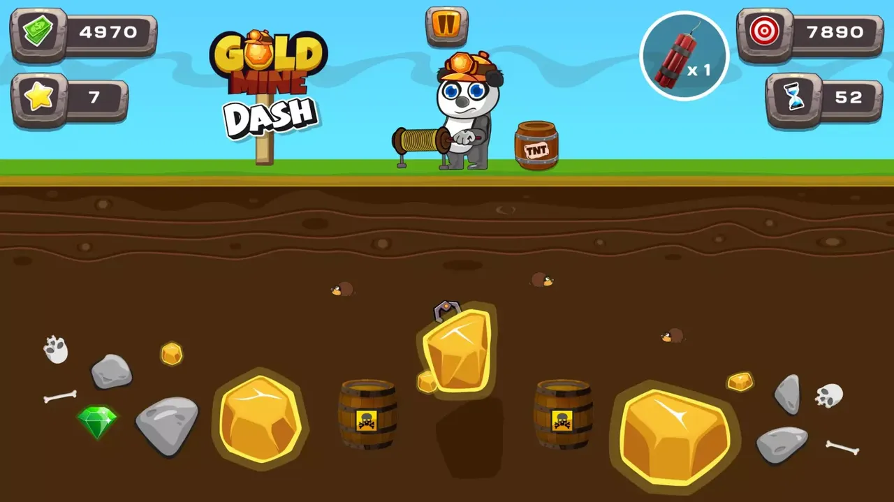 -Gold Mine Dash-游戏截图-好玩游戏库