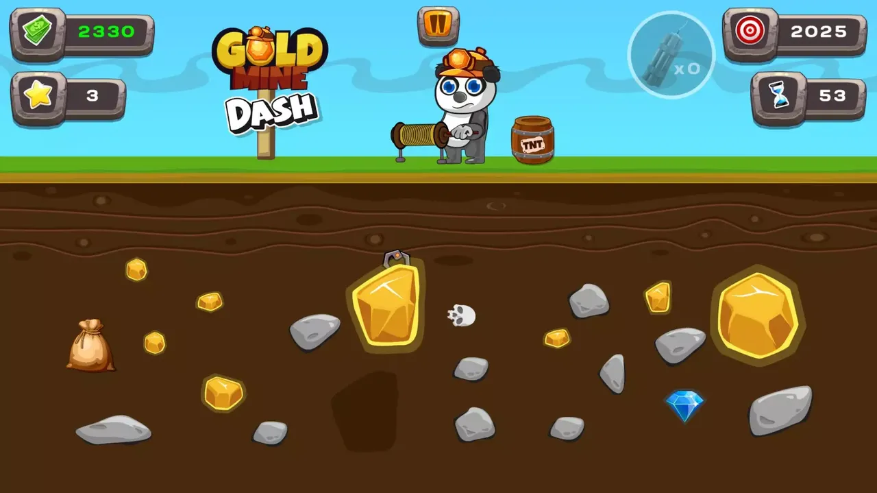 -Gold Mine Dash-游戏截图-好玩游戏库