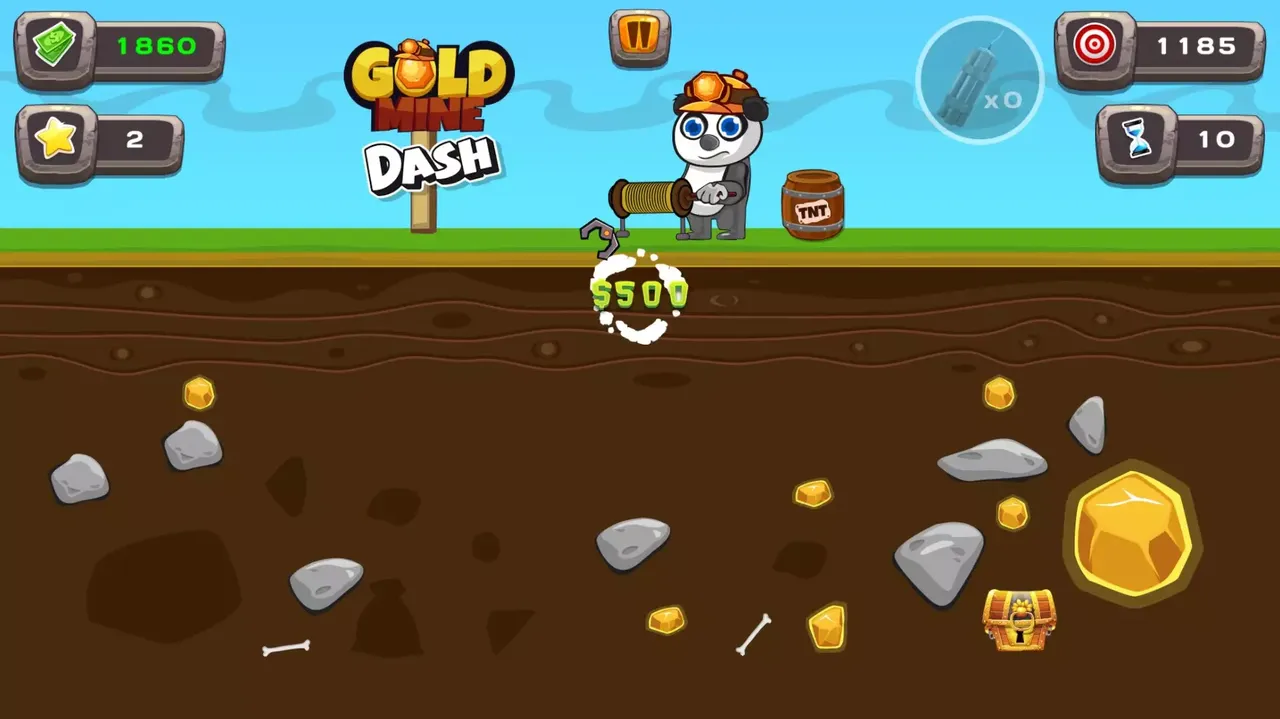 -Gold Mine Dash-游戏截图-好玩游戏库