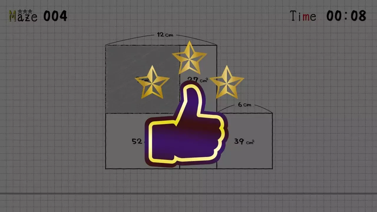 -MENSEKI Genius!: Area maze puzzles-游戏截图-好玩游戏库