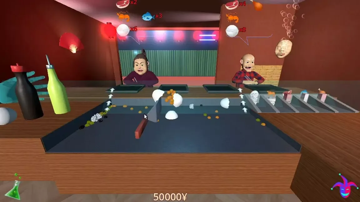 -Wacky Teppanyaki - Cooking Chaos-游戏截图-好玩游戏库
