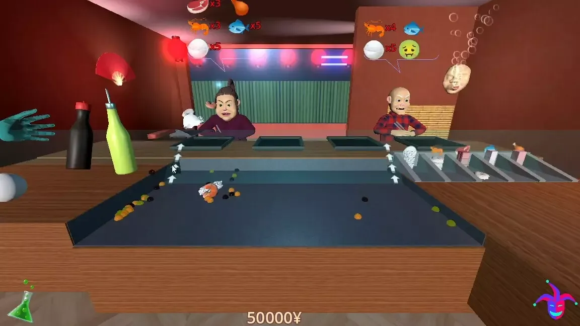 -Wacky Teppanyaki - Cooking Chaos-游戏截图-好玩游戏库
