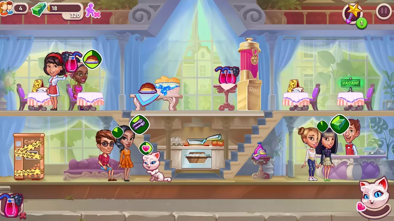 -Cafe Dash: Cooking, Diner Game-游戏截图-好玩游戏库