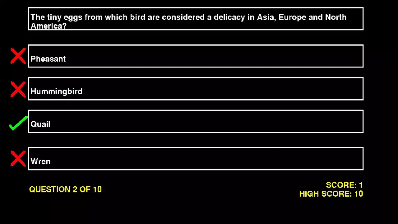-Quiz & Learn: Food & Drink-游戏截图-好玩游戏库