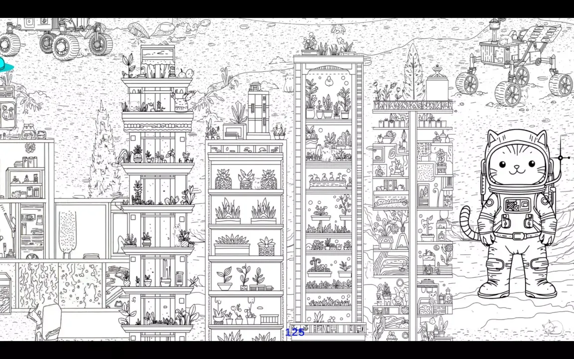 -Hidden Cats of Mars-游戏截图-好玩游戏库