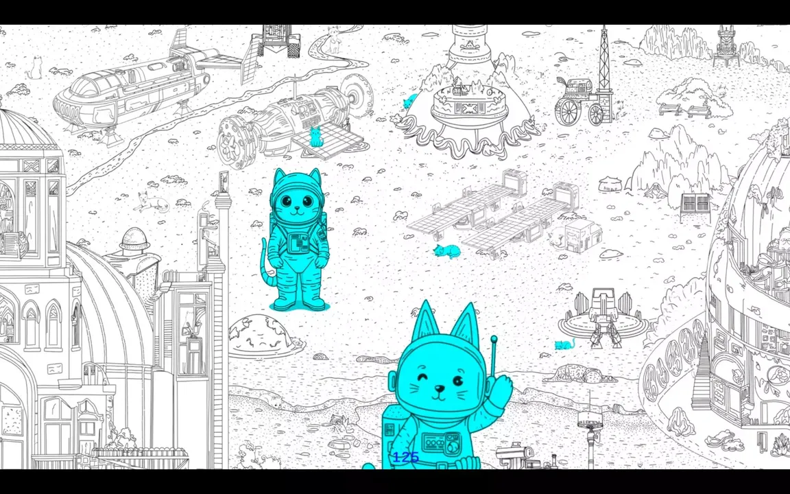 -Hidden Cats of Mars-游戏截图-好玩游戏库