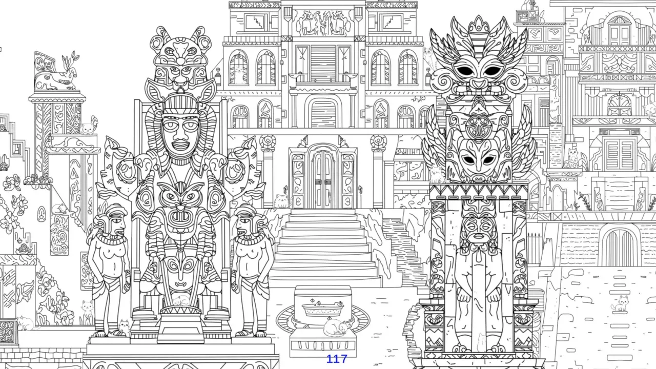 -Hidden Cats of Mayan-游戏截图-好玩游戏库