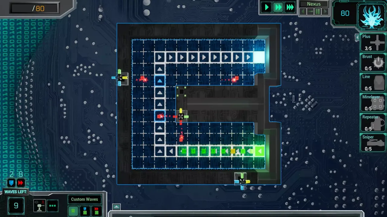 -BYTES: The Reverse Tower Defense-游戏截图-好玩游戏库