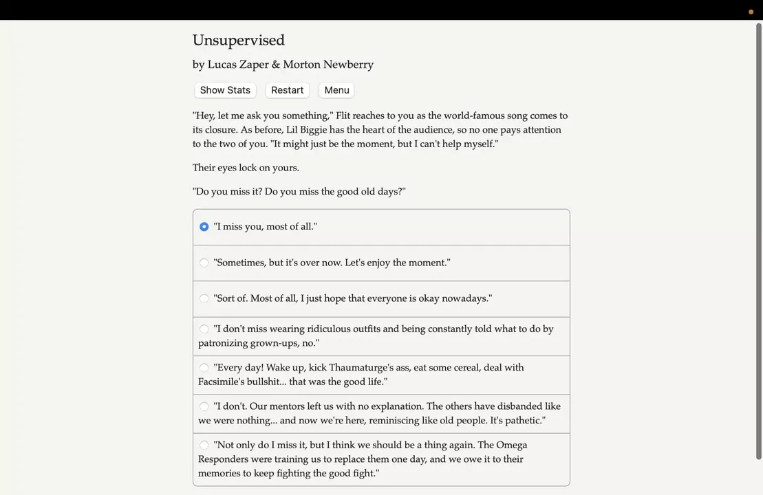 -Unsupervised-游戏截图-好玩游戏库