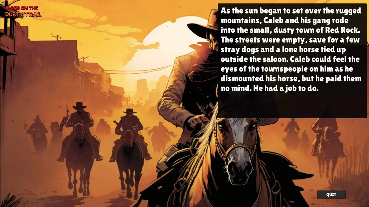 -Blood On The Dusty Trail-游戏截图-好玩游戏库