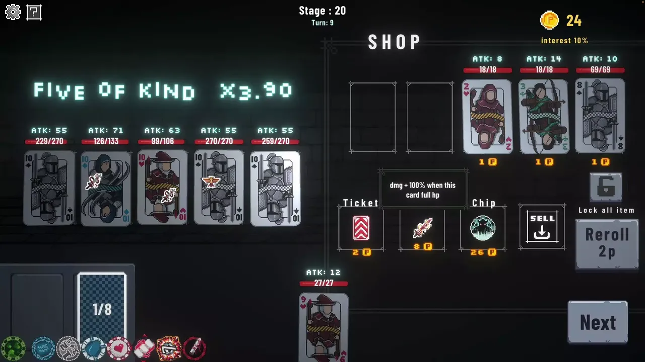-Poker Dungeon: Joker's Madness-游戏截图-好玩游戏库