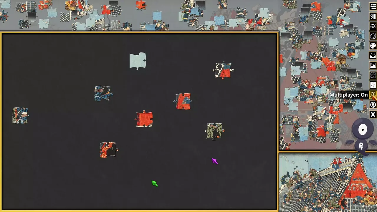 -Pixel Puzzles 3: Ukiyo-e Jigsaws-游戏截图-好玩游戏库