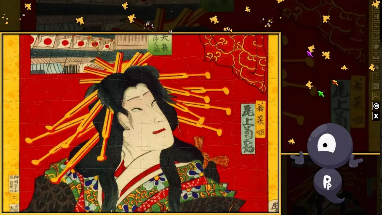 -Pixel Puzzles 3: Ukiyo-e Jigsaws-游戏截图-好玩游戏库