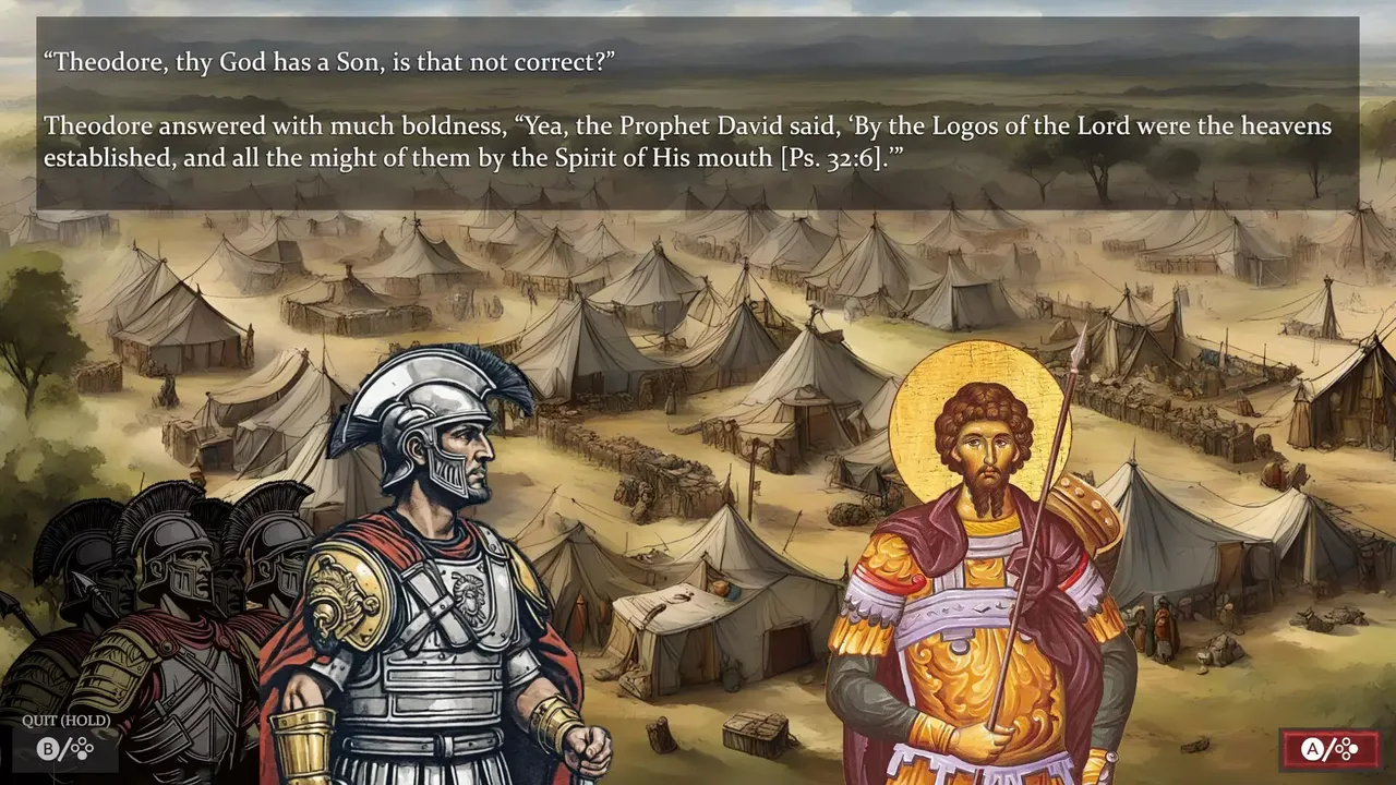 -Synaxarion: Great Martyr Theodore the Tyro-游戏截图-好玩游戏库