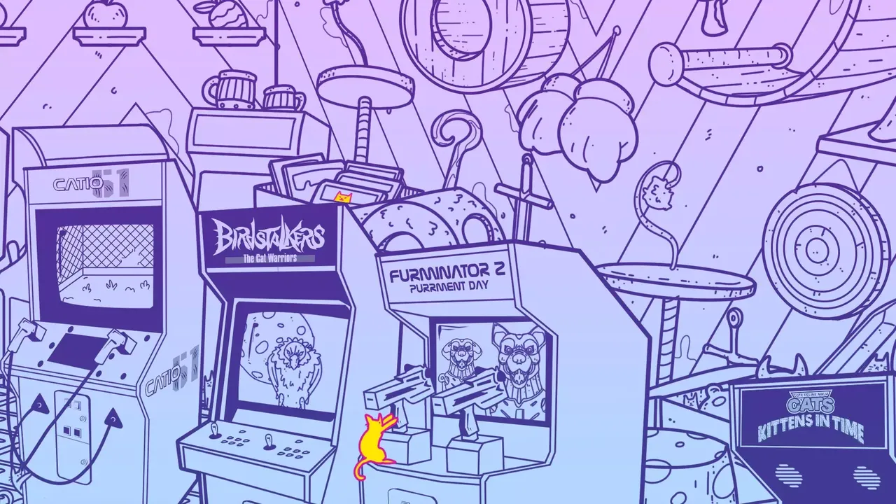 -An Arcade Full of Cats-游戏截图-好玩游戏库