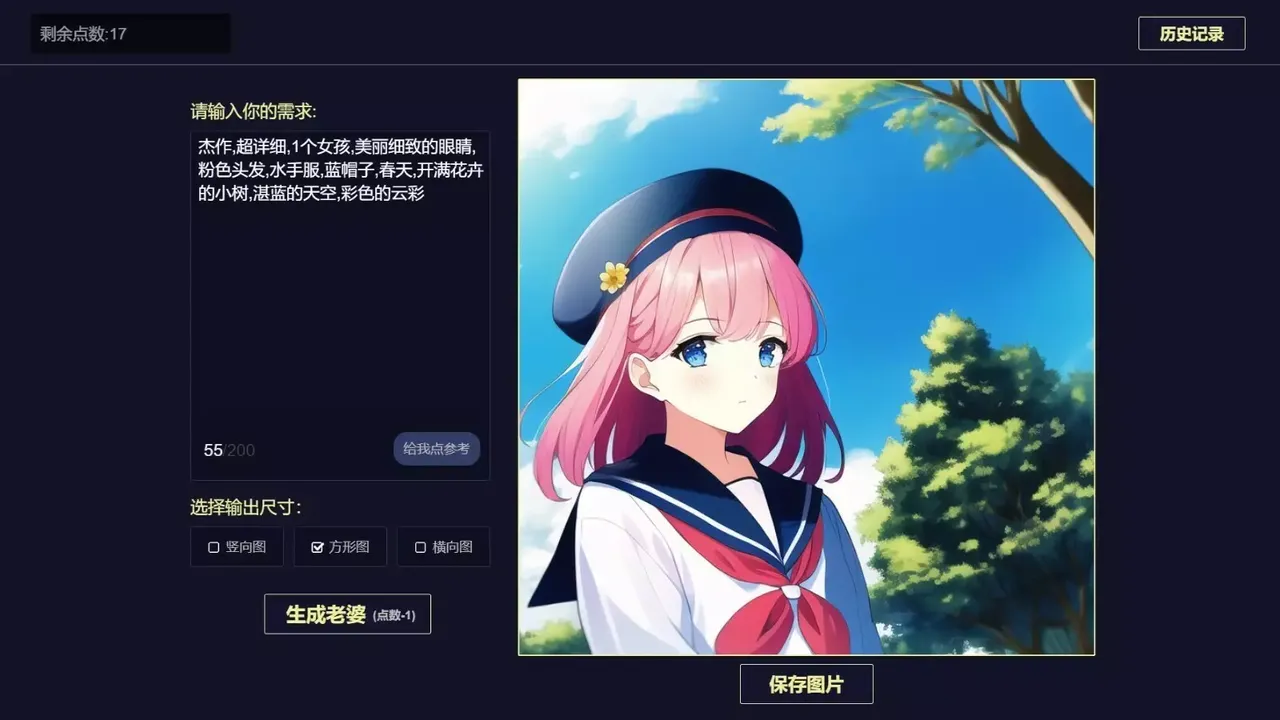 -二次元老婆生成器-游戏截图-好玩游戏库