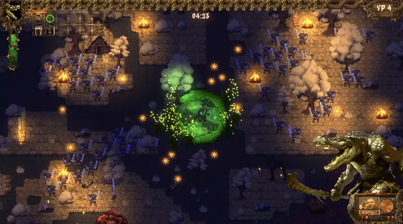 -Lizard Survivors: Battle for Hyperborea-游戏截图-好玩游戏库