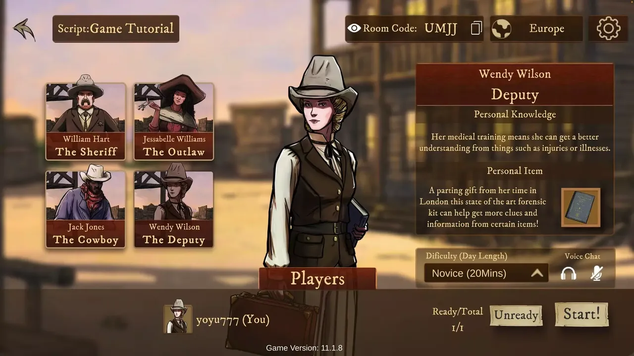-Whispers in the West - Co-op Murder Mystery-游戏截图-好玩游戏库
