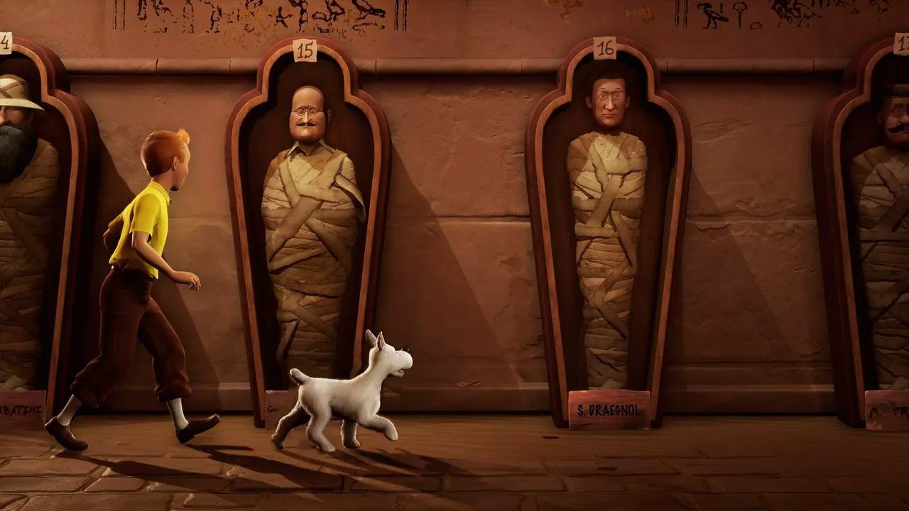 -Tintin Reporter - Cigars of the Pharaoh-游戏截图-好玩游戏库