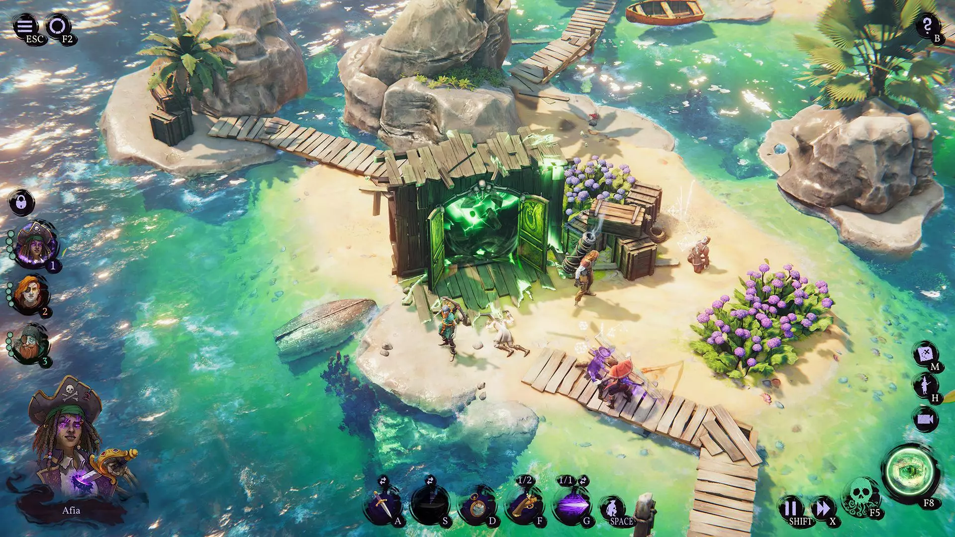 Shadow Gambit: The Cursed Crew Demo