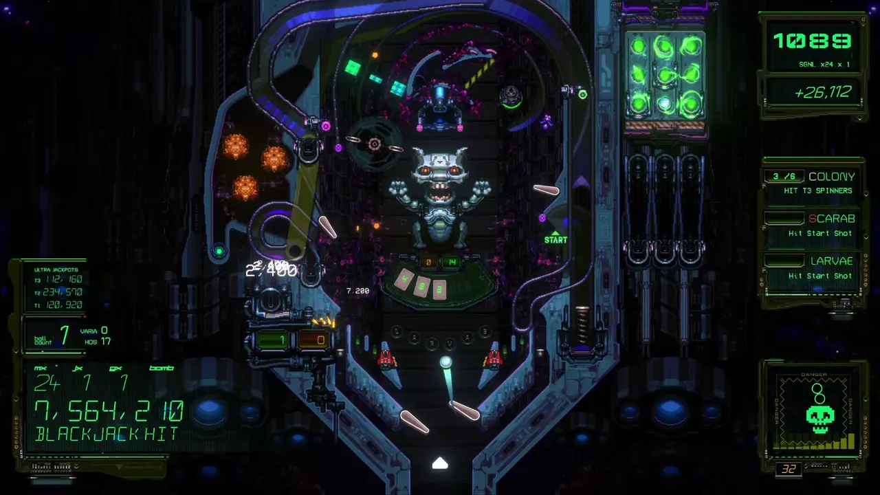 -XENOTILT: HOSTILE PINBALL ACTION-游戏截图-好玩游戏库