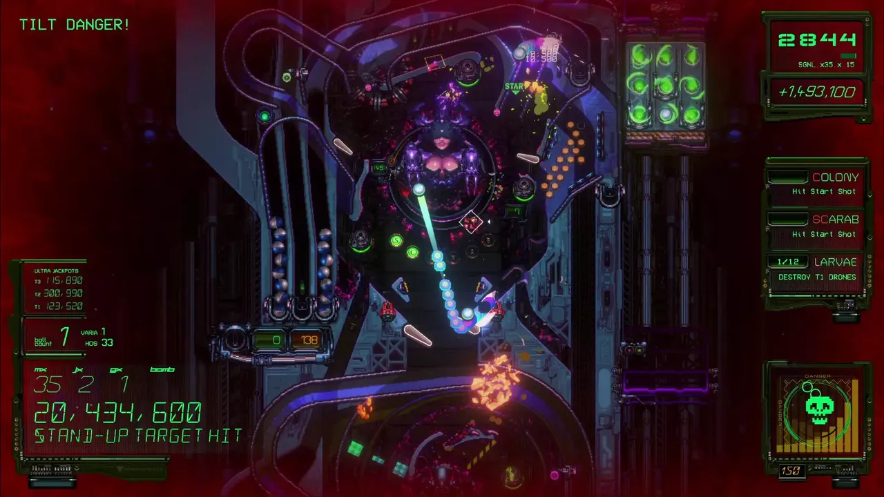-XENOTILT: HOSTILE PINBALL ACTION-游戏截图-好玩游戏库