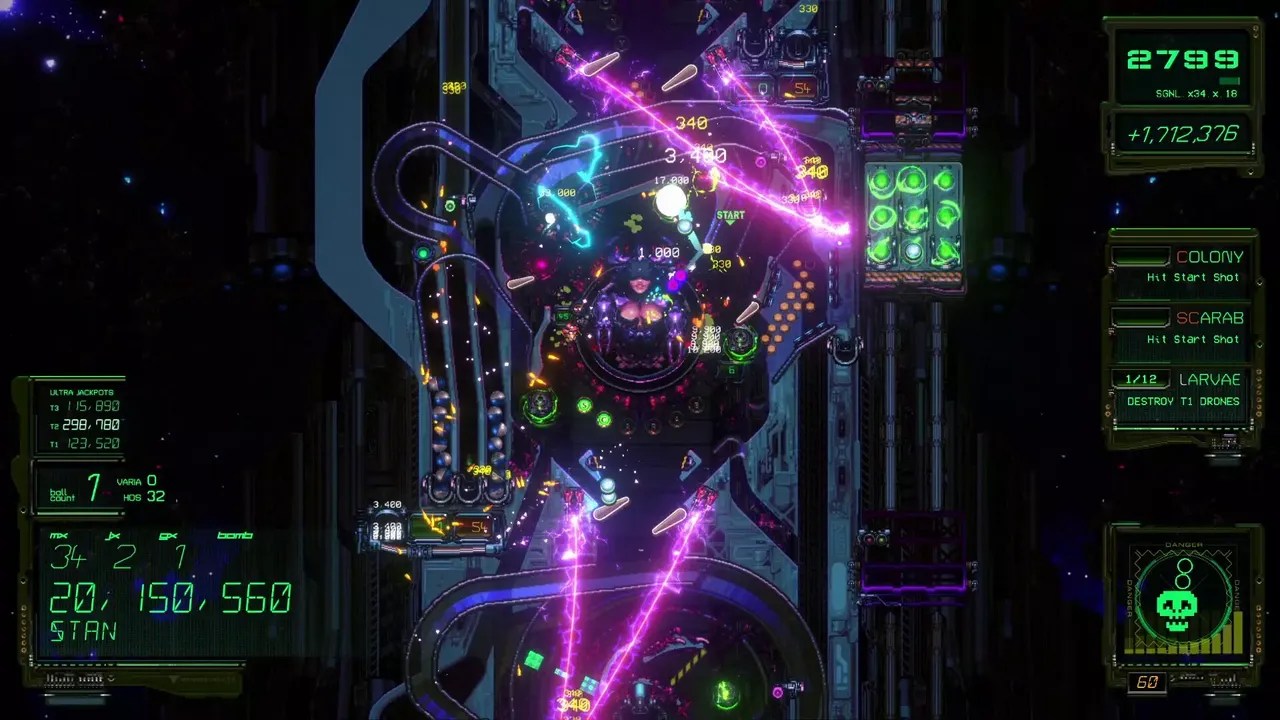 -XENOTILT: HOSTILE PINBALL ACTION-游戏截图-好玩游戏库