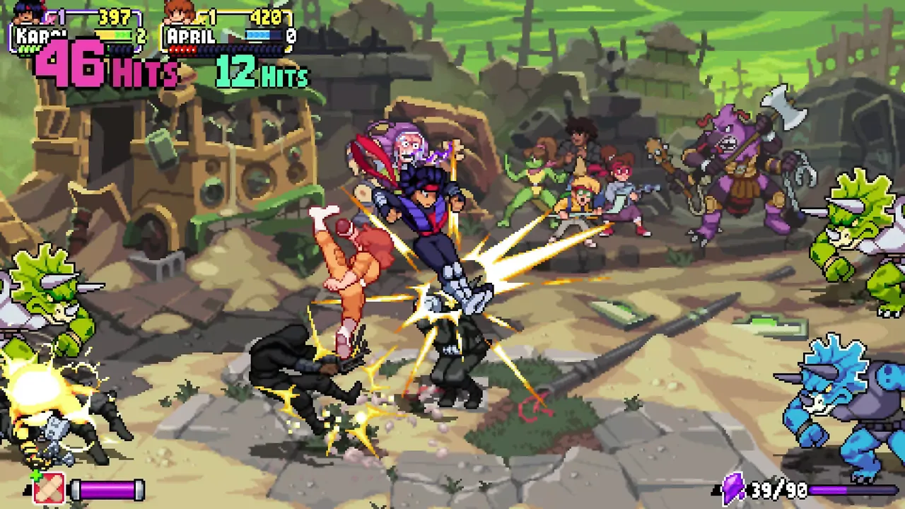 -Teenage Mutant Ninja Turtles: Shredder's Revenge - Dimension Shellshock-游戏截图-好玩游戏库