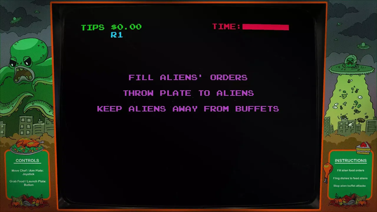 -Digital Eclipse Arcade: Invasion of the Buffet Snatchers-游戏截图-好玩游戏库