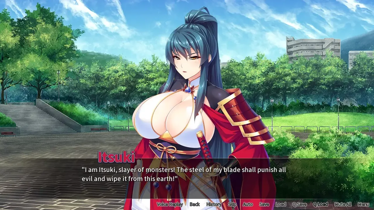 -Oppai Samurai: Knocked up by a No Name Novice-游戏截图-好玩游戏库
