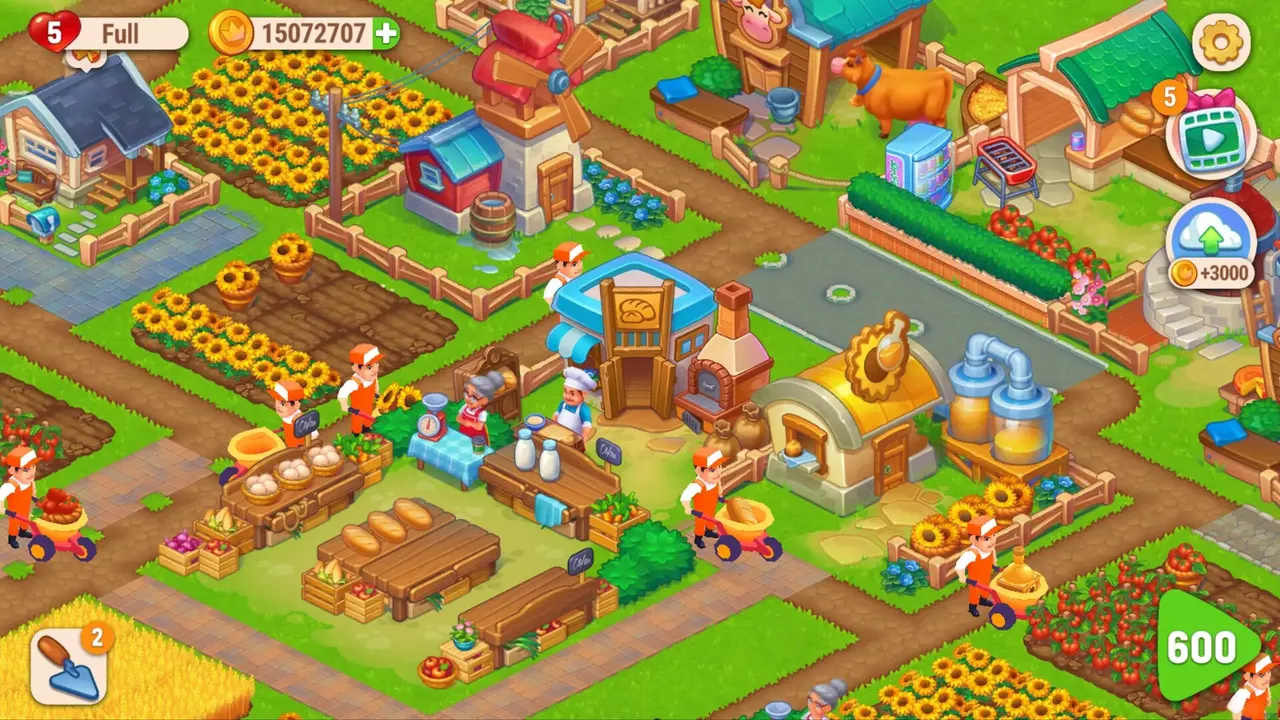 -Farming Fever: Cooking Simulator and Time Management Game-游戏截图-好玩游戏库