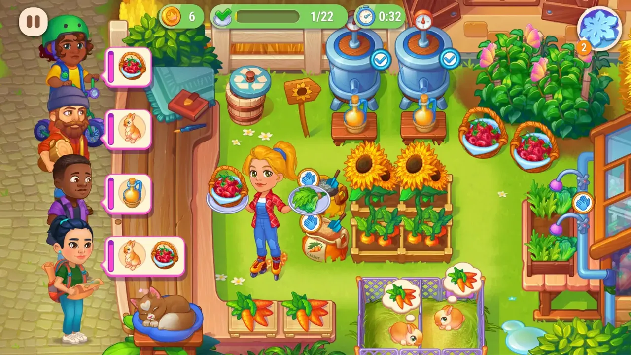 -Farming Fever: Cooking Simulator and Time Management Game-游戏截图-好玩游戏库